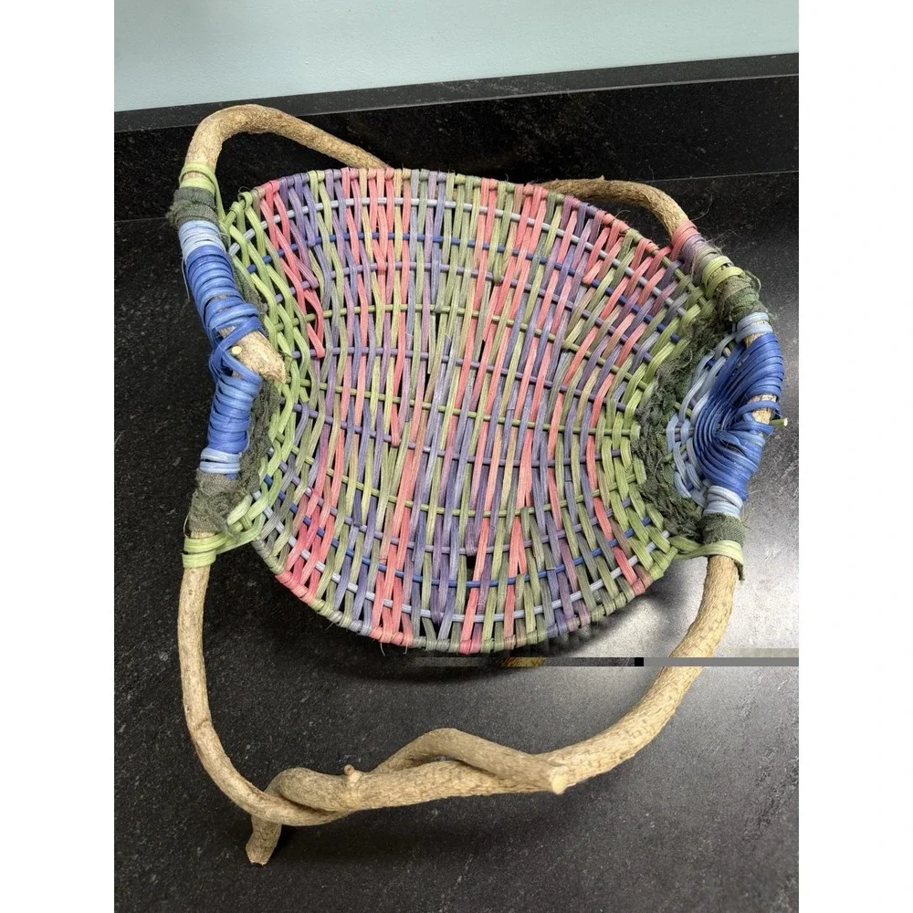 Joe Bruneau Handwoven Appalachian Rib Basket - Large 24